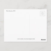 Time Square, NYC briefkaart (Achterkant)