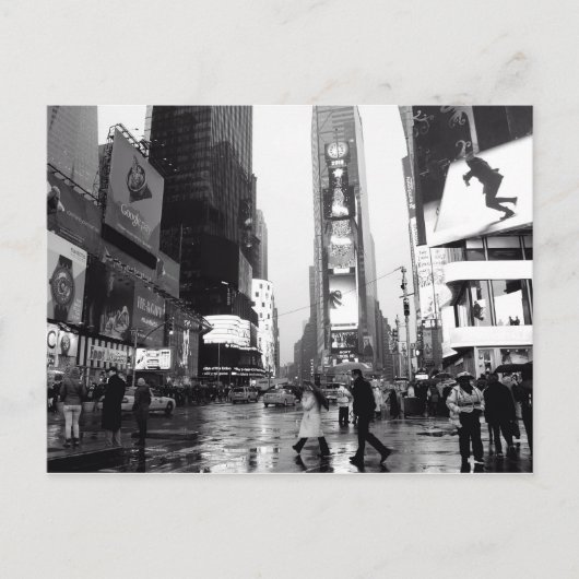 Time Square, NYC briefkaart (Voorkant)