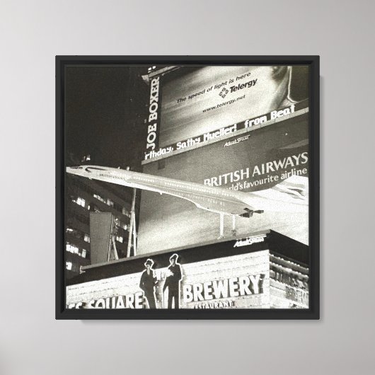 Time Square NYC. Canvasprint met spanopdruk Canvas Afdruk (Voorkant)
