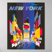  Time Square Travel Poster (Voorkant)
