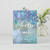 Time Streamers voor feestdagen Kaart (Staand voorkant)