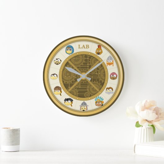 Time Tangled Wall Clock Grote Klok (Huis)