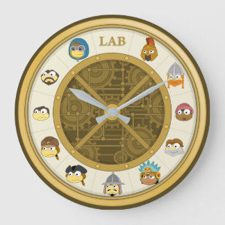 Time Tangled Wall Clock Grote Klok