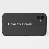 Time to Break –  Concept Inspired by Prison Break Case-Mate iPhone Case (Achterkant (horizontaal))