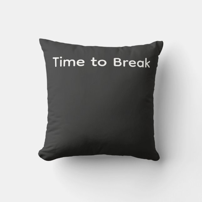 Time to Break –  Concept Inspired by Prison Break Kussen (Voorkant)