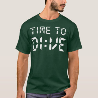 Time To Dive Cave Diving Dive Master Advanced Dive T-shirt
