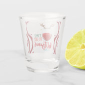 “Time to Get Blitzened” Shot Glass Glas (Achterkant)