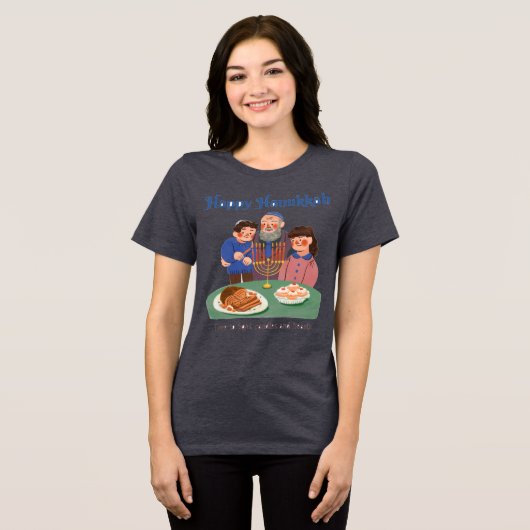 Time To Light Candles And Hearts T-Shirt (Voorkant volledig)