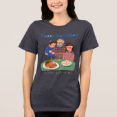 Time To Light Candles And Hearts T-Shirt (Voorkant)