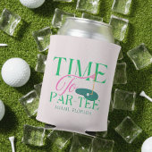 Time to Par-Tee Fun Golf Themed Bachelorette Blikjeskoeler