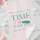 Time to Par-Tee Golf Bachelorette Golfhanddoek