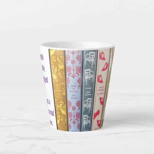 Time to read Jane Austen  Latte Mok (Voorkant)