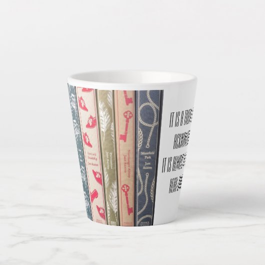 Time to read Jane Austen  Latte Mok (Voorkant)