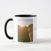 Time to Relax Dog Sunset Coffee Mug Mok (Links)