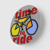 time to ride ~ bike ronde klok (Hoek)