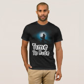 Time to ride t-shirt (Voorkant volledig)