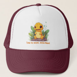 Time to scoot, little Newt Trucker Pet