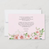 Time to spill the tea bridal shower bedankkaart (Achterkant)