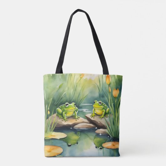 Time to start a song tote bag (Achterkant)