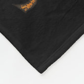 Time To Stir T Funny Raccoon Retro Halloween Anima Fleece Deken (Hoek)