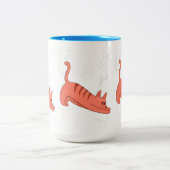 Time to Stretch Tweekleurige Koffiemok (Center)