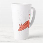 Time to Stretch Two-Tone Coffee Mug Teapot Latte Mok (Rechterhoek)