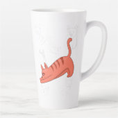 Time to Stretch Two-Tone Coffee Mug Teapot Latte Mok (Rechts)