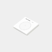 Time Tracker Post-it® Notes (Schuin)