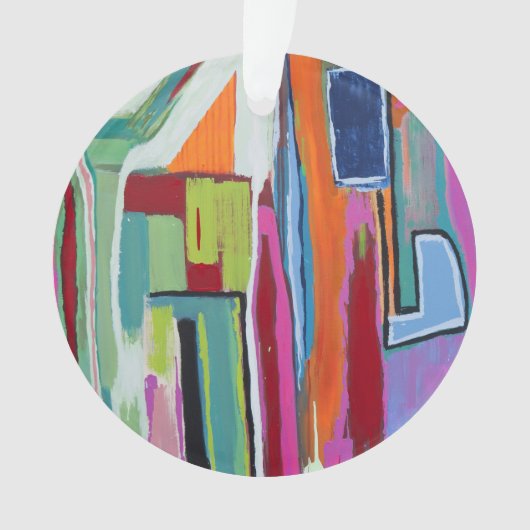 Time Travel Acryl Ornament (voorkant)