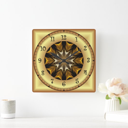 Time Travel ~ Avant-Garde Design TTA 01 ~ Vierkante Klok (Huis)