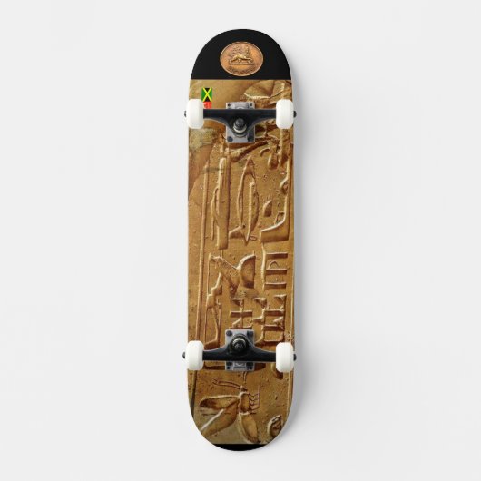 TIME TRAVEL EGYPTE Skateboard (Voorkant)