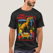 Time Travel Juric Sarcastic Retro Funny Adult Humo T-shirt (Voorkant)