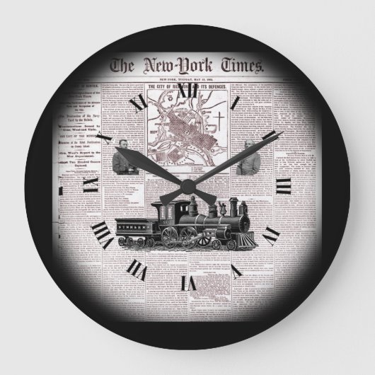 Time Travel ~ NY Times ~ 13 mei 1862 ~ Richmond ~ Grote Klok (Voorkant)