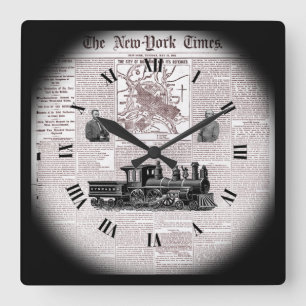 Time Travel ~ NY Times ~ 13 mei 1862 ~ Richmond ~ Vierkante Klok