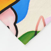 Time Travel Rabbit met Trumpet Fleece Deken (Hoek)