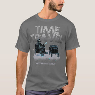Time Travel Space Teleportation Traveler Astronaut T-shirt