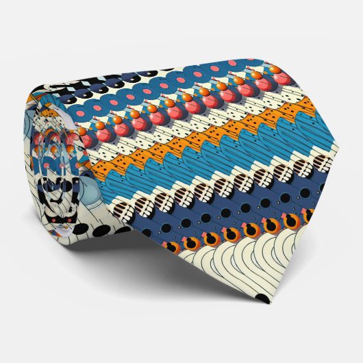 Time Travel Stropdas (Opgerold)