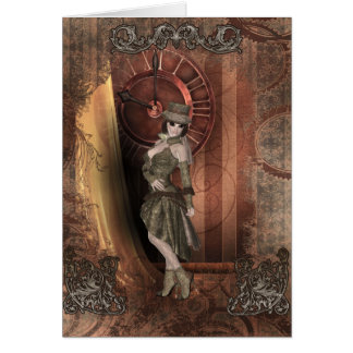 Time Traveler Steampunk Pinup