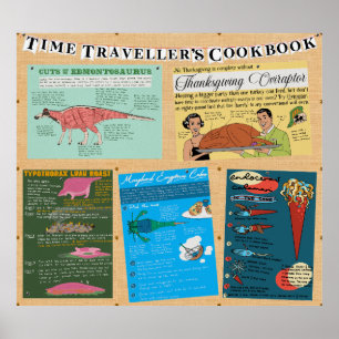 Time Traveler's Cookbook Poster