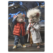Time-Traveling Mice: Back to the Future Klembord (Achterkant)