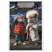 Time-Traveling Mice: Back to the Future Klembord (Voorkant)