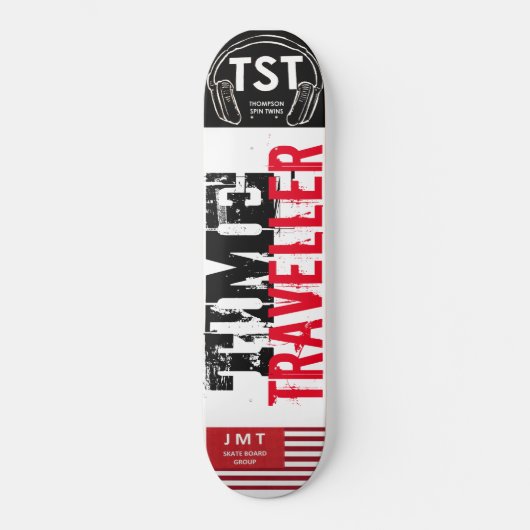 TIME TRAVELLER Skateboard (Voorkant)