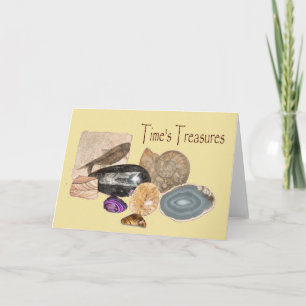 Time Treasures Note Card Kaart