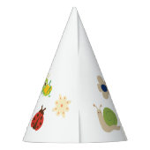 Time Two Party Paper Plates ,Bug Themed 2nd Birthd Feesthoedjes (Achterkant)