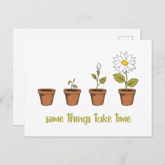 Time Uitnodiging Briefkaart (Voorkant / Achterkant)