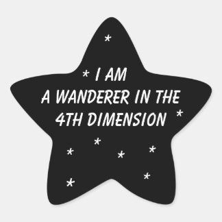 Time Wanderer Ster Sticker