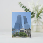 Time Warner Center Columbus Cirkel New York City Briefkaart (Staand voorkant)