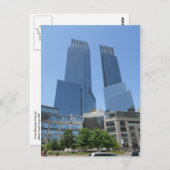 Time Warner Center Columbus Cirkel New York City Briefkaart (Voorkant / Achterkant)