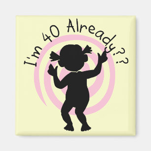 Time Warp 40 Reeds overhemden en geschenken Magneet