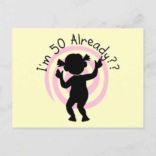 Time Warp 50 Reeds overhemden en geschenken Briefkaart (Voorkant)